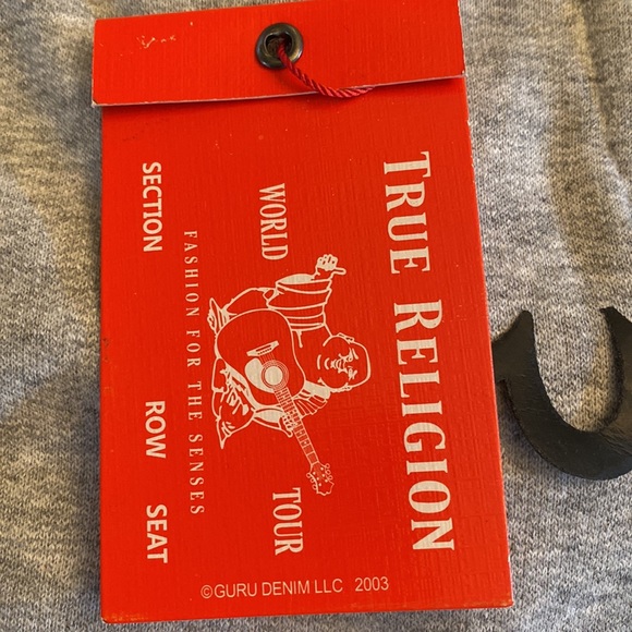 New Children’s true religion size large gray sweat pants - Picture 3 of 7